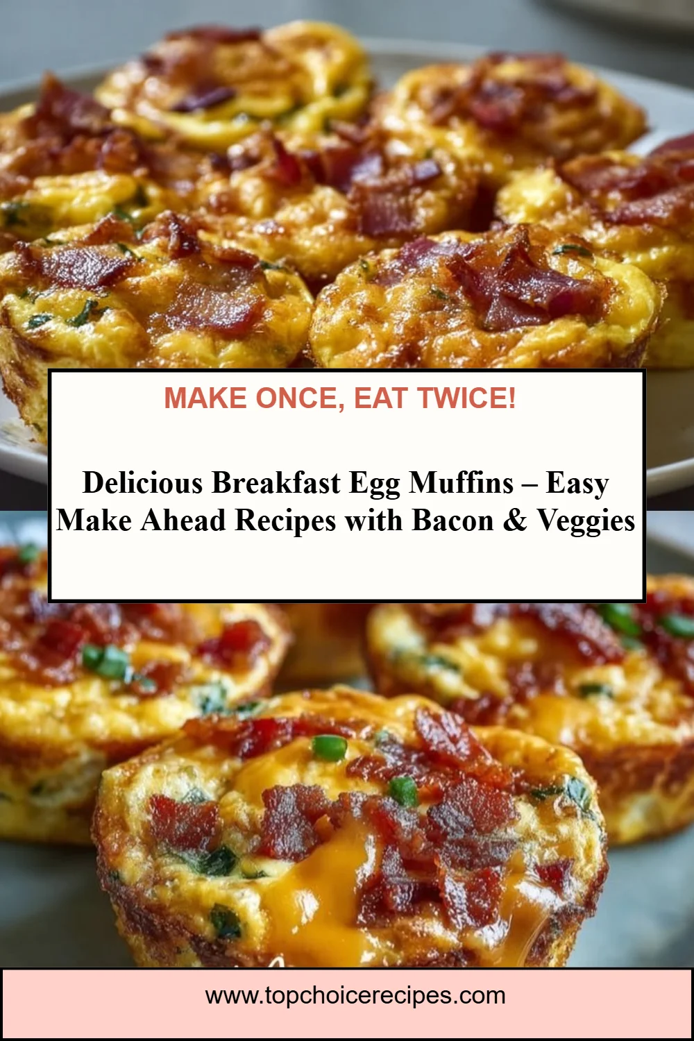 Breakfast Egg Muffins 6 Breakfast Egg Muffins