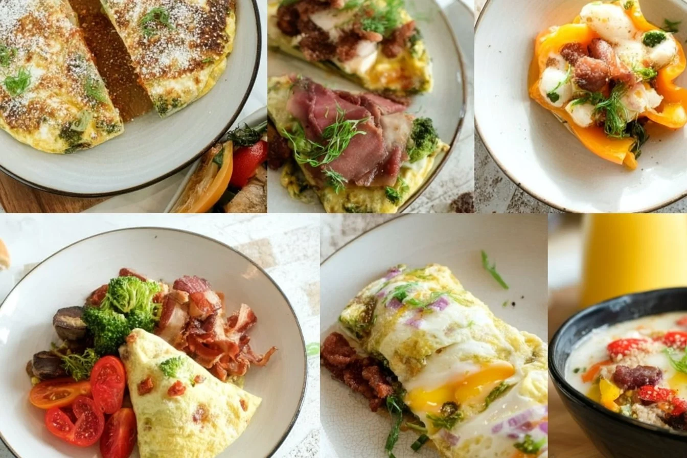 Breakfast for Dinner 5 Delicious breakfast for dinner dishes served on a table