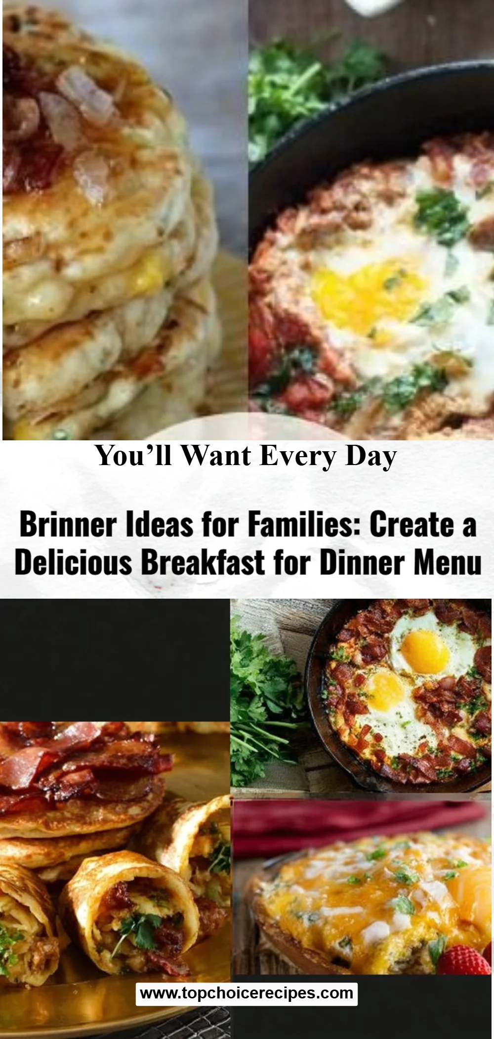 Breakfast for Dinner 6 Breakfast for Dinner