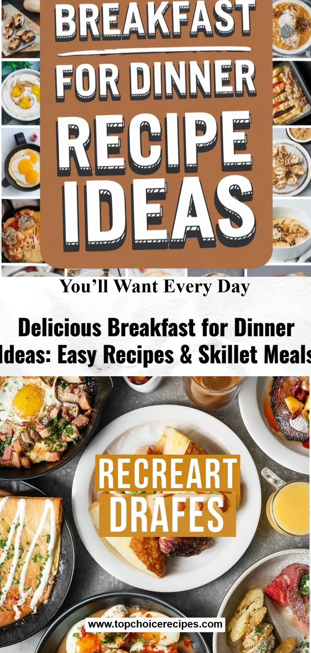 Breakfast for Dinner 6 Breakfast for Dinner