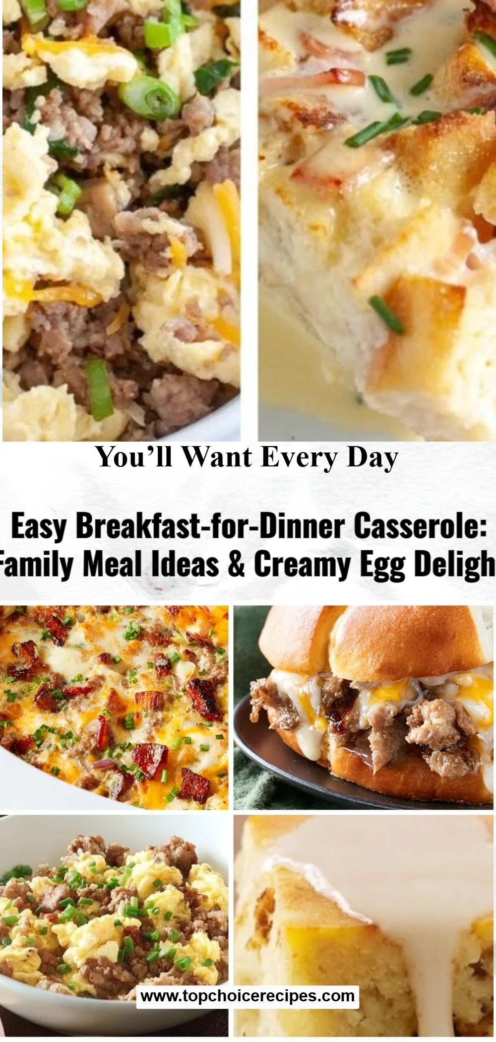 Breakfast-for-Dinner Casserole