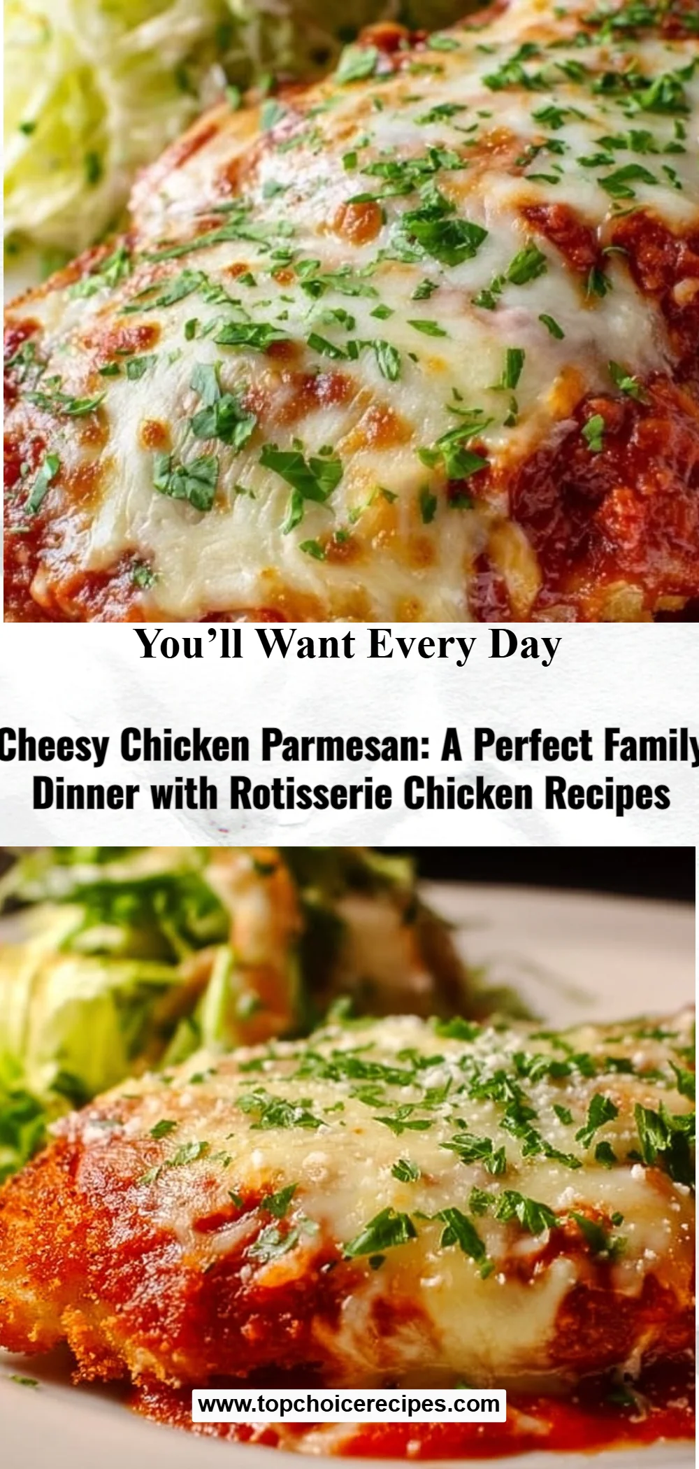 Cheesy Chicken Parmesan