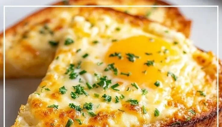 Cheesy Egg Toast