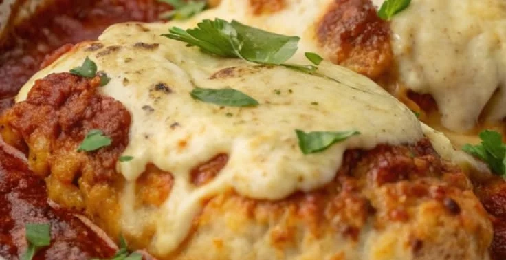 Cheesy Marinara Chicken Bake