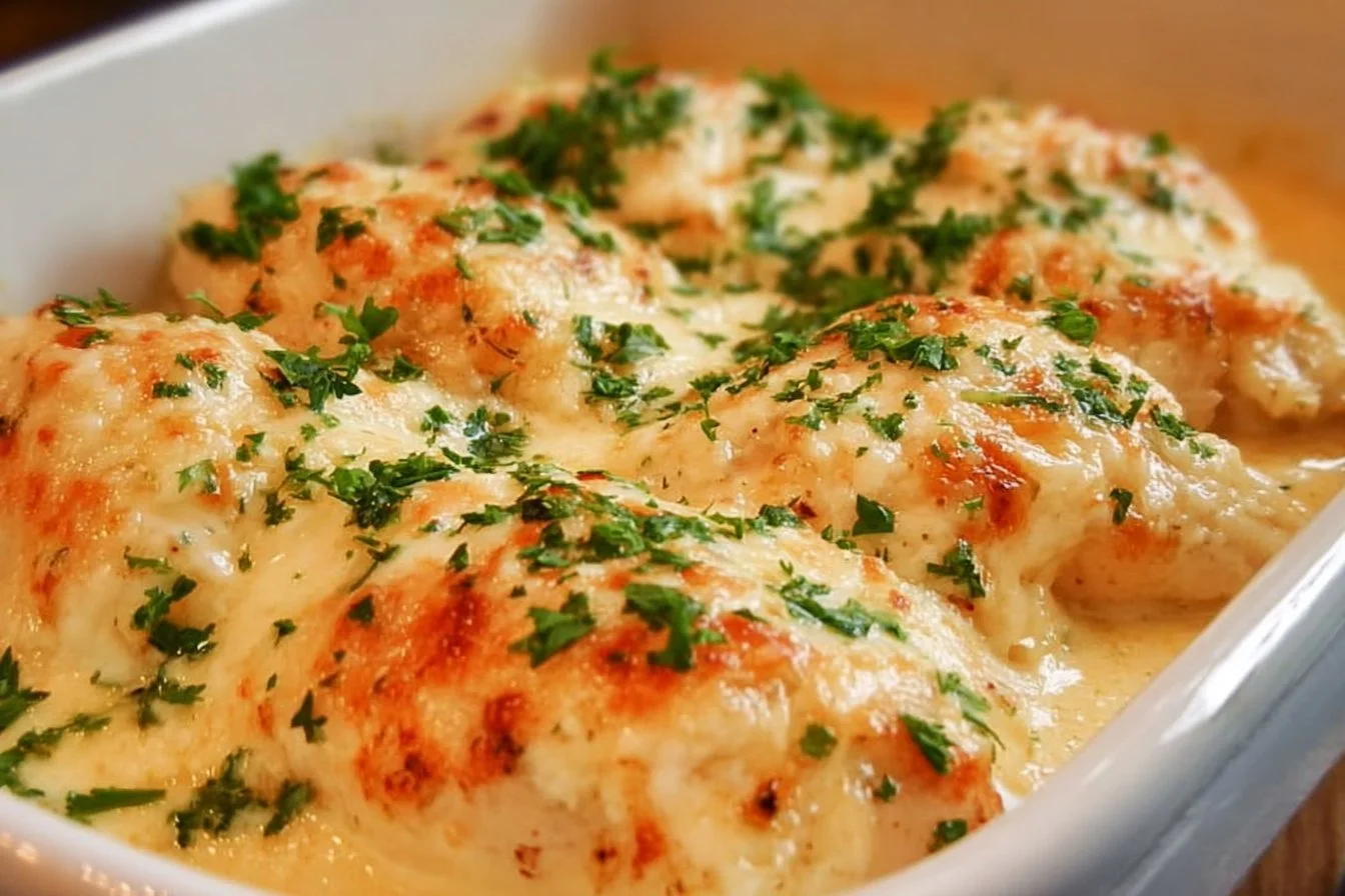 Home 1 Cheesy Sour Cream Chicken Breasts