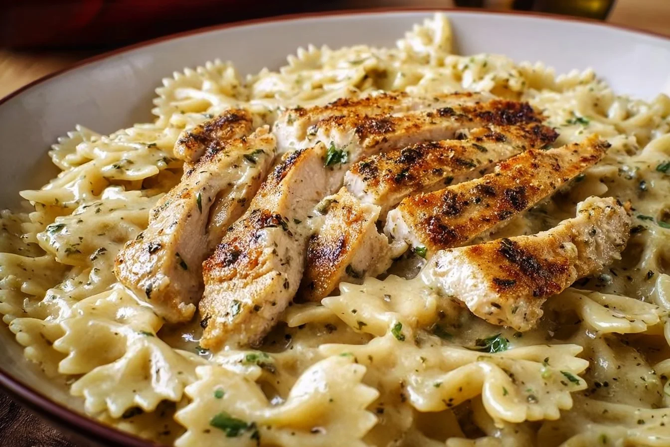 Chicken Garlic Parmesan Pasta