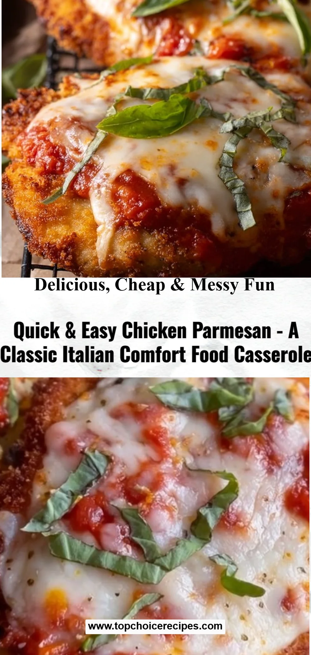 Chicken Parmesan 5 Chicken Parmesan