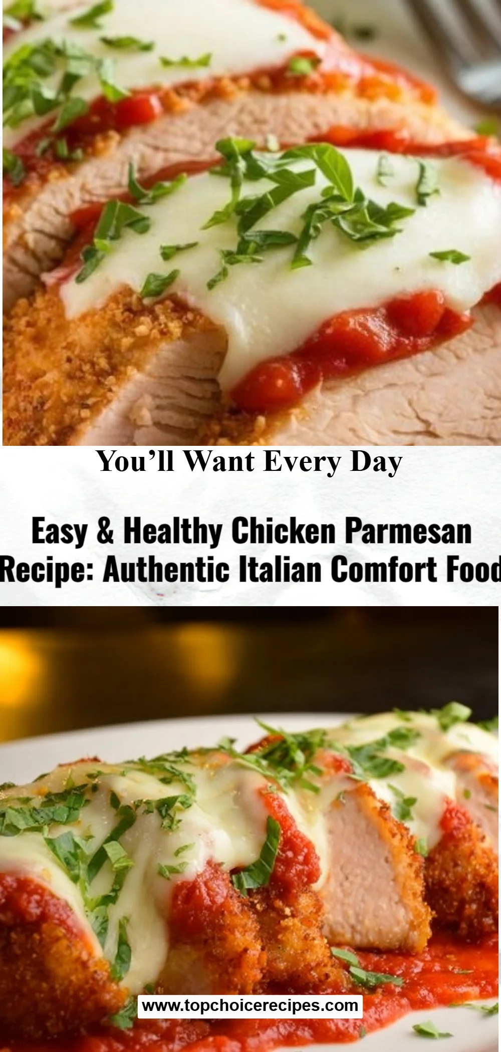 Chicken Parmesan 6 Chicken Parmesan