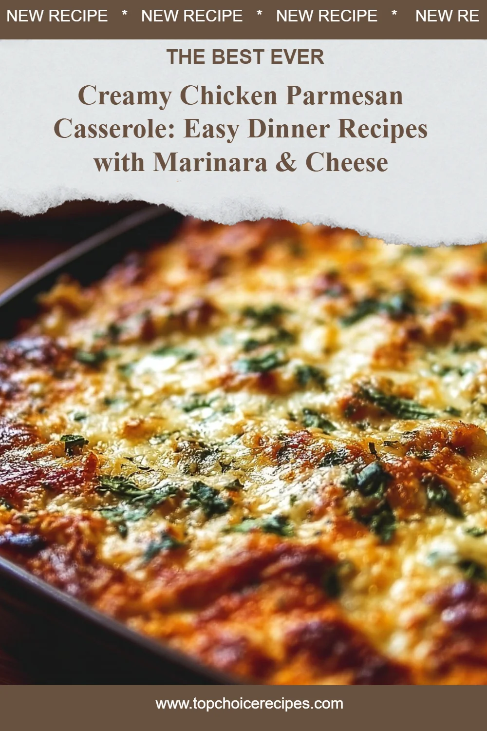 Chicken Parmesan Casserole 5 Chicken Parmesan Casserole