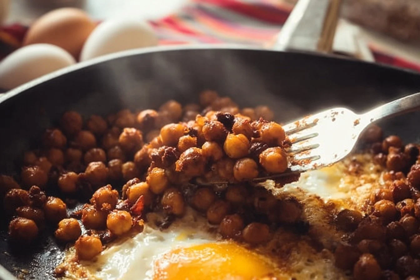 Chickpea Fried Eggs: A Unique Breakfast Delight