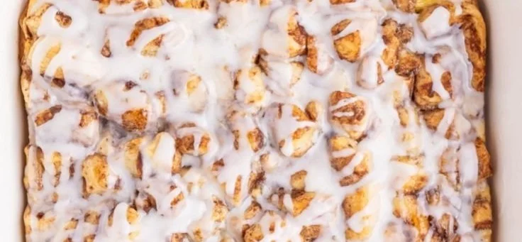 Cinnamon Roll Breakfast Bake