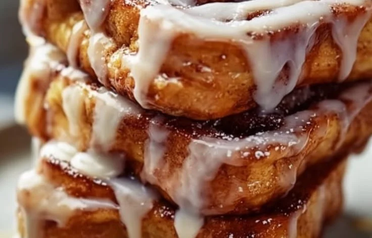 Cinnamon Roll French Toast 7 Cinnamon Roll French Toast