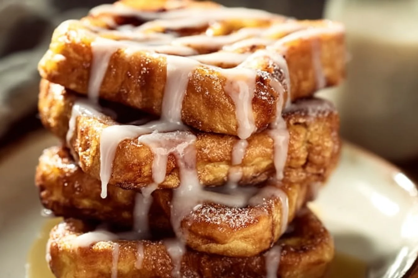 Cinnamon Roll French Toast 8 Cinnamon Roll French Toast