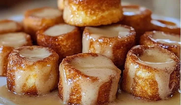 Cinnamon Roll French Toast Bites