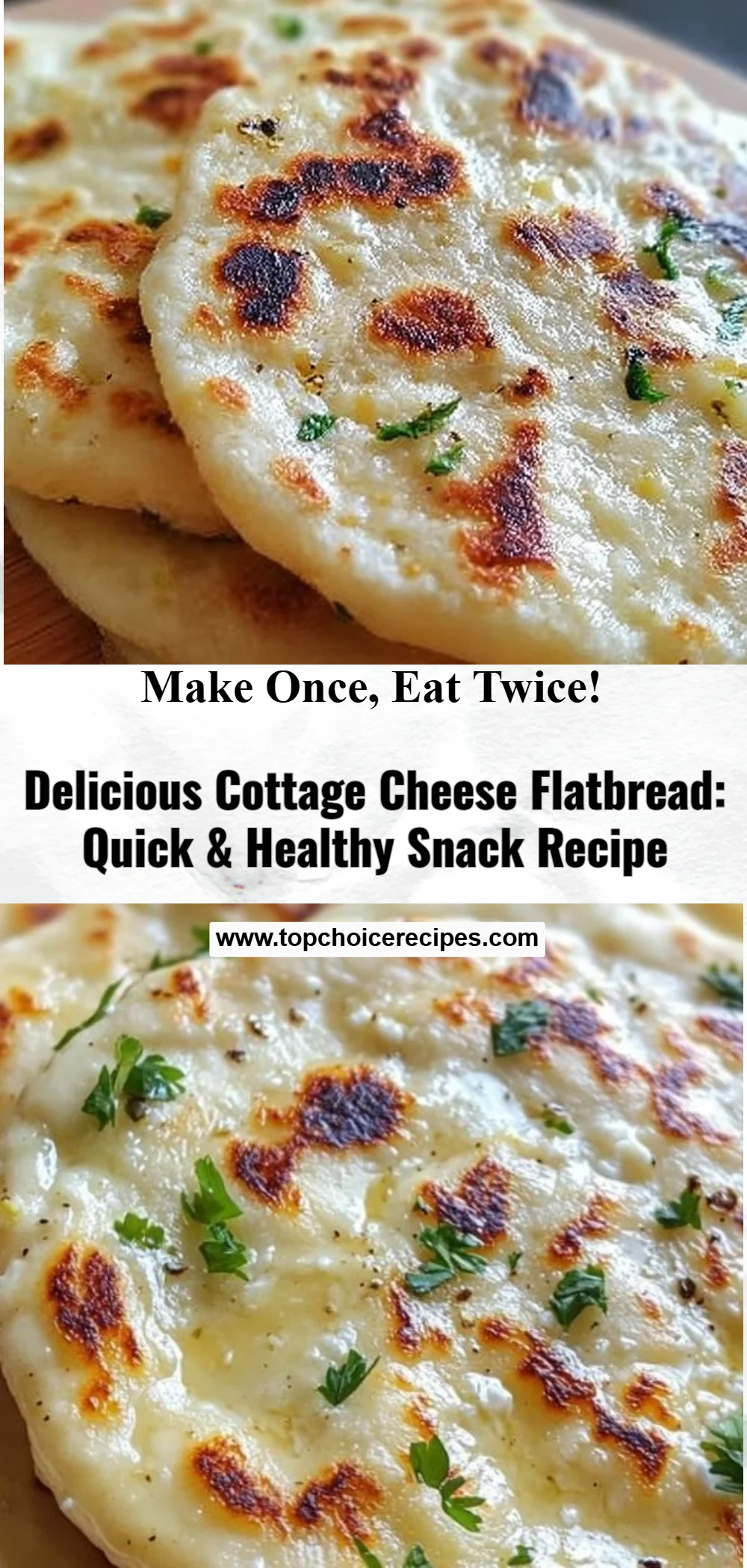 Cottage Cheese Flatbread