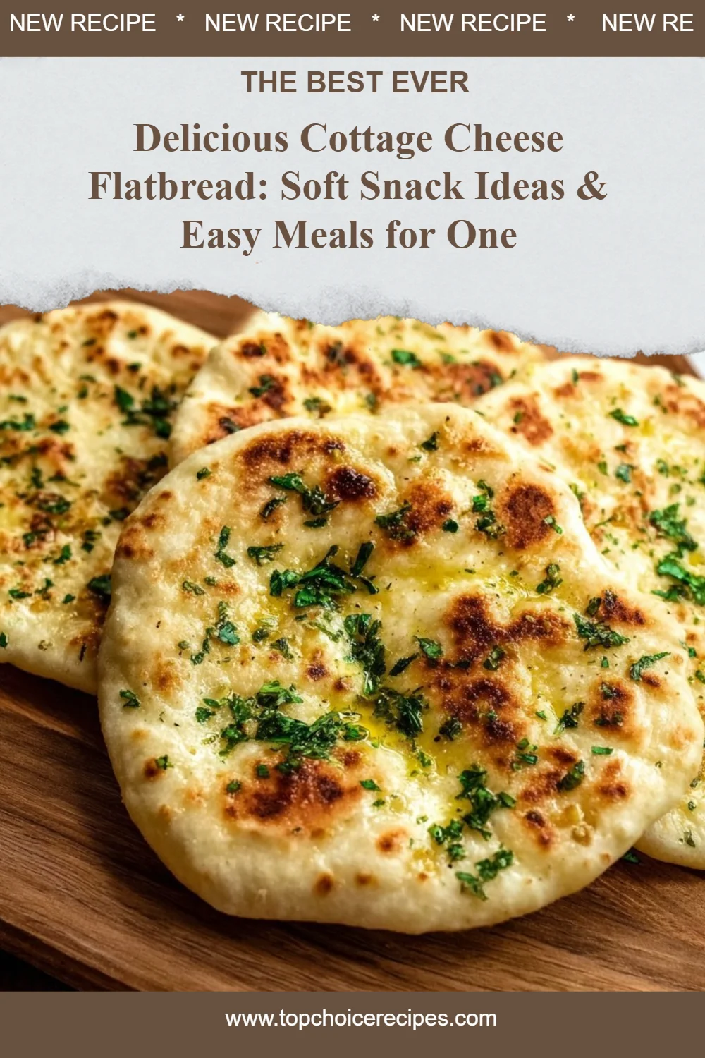 Cottage Cheese Flatbread
