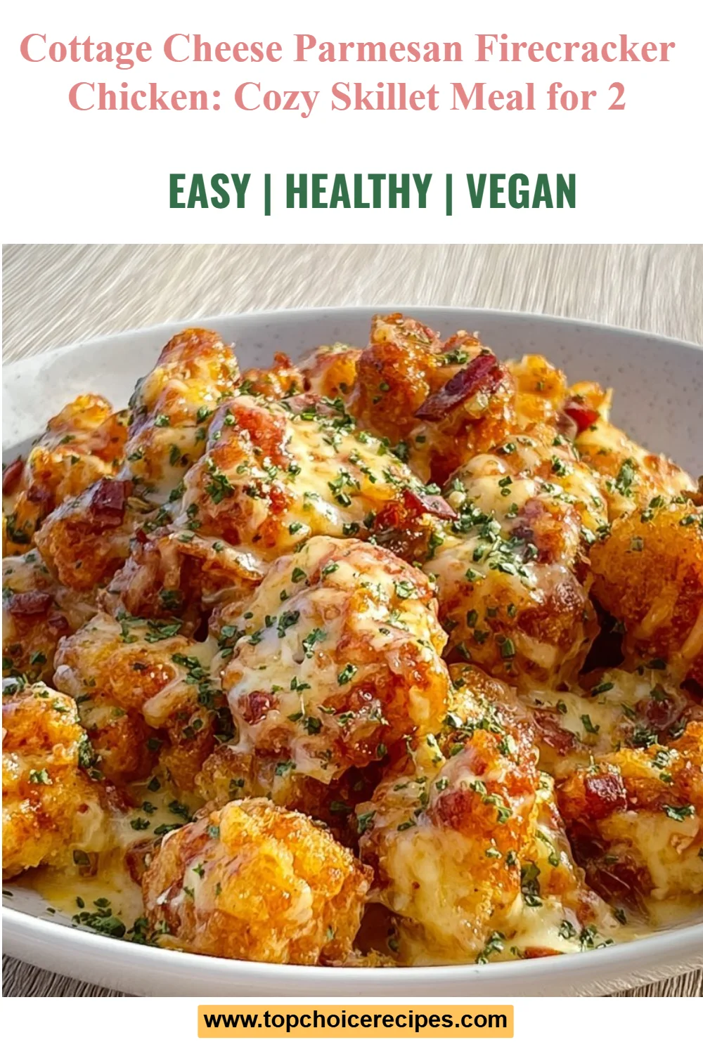 Cottage Cheese Parmesan Firecracker Chicken 5 Cottage Cheese Parmesan Firecracker Chicken