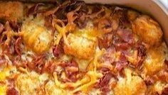 Cracked Out Tater Tot Breakfast Casserole