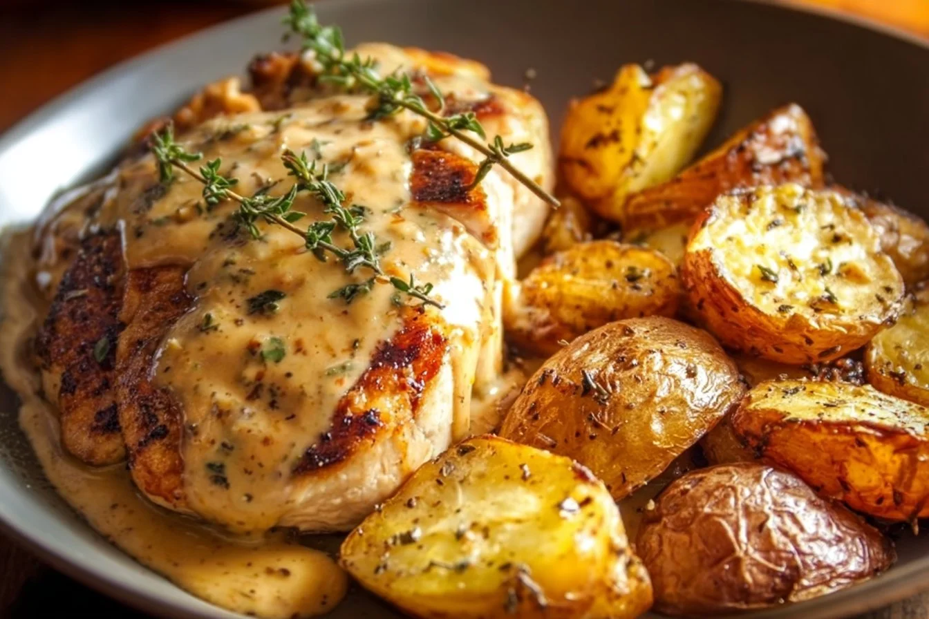 Creamy Garlic Chicken Potatoes 6 Creamy Garlic Chicken Potatoes