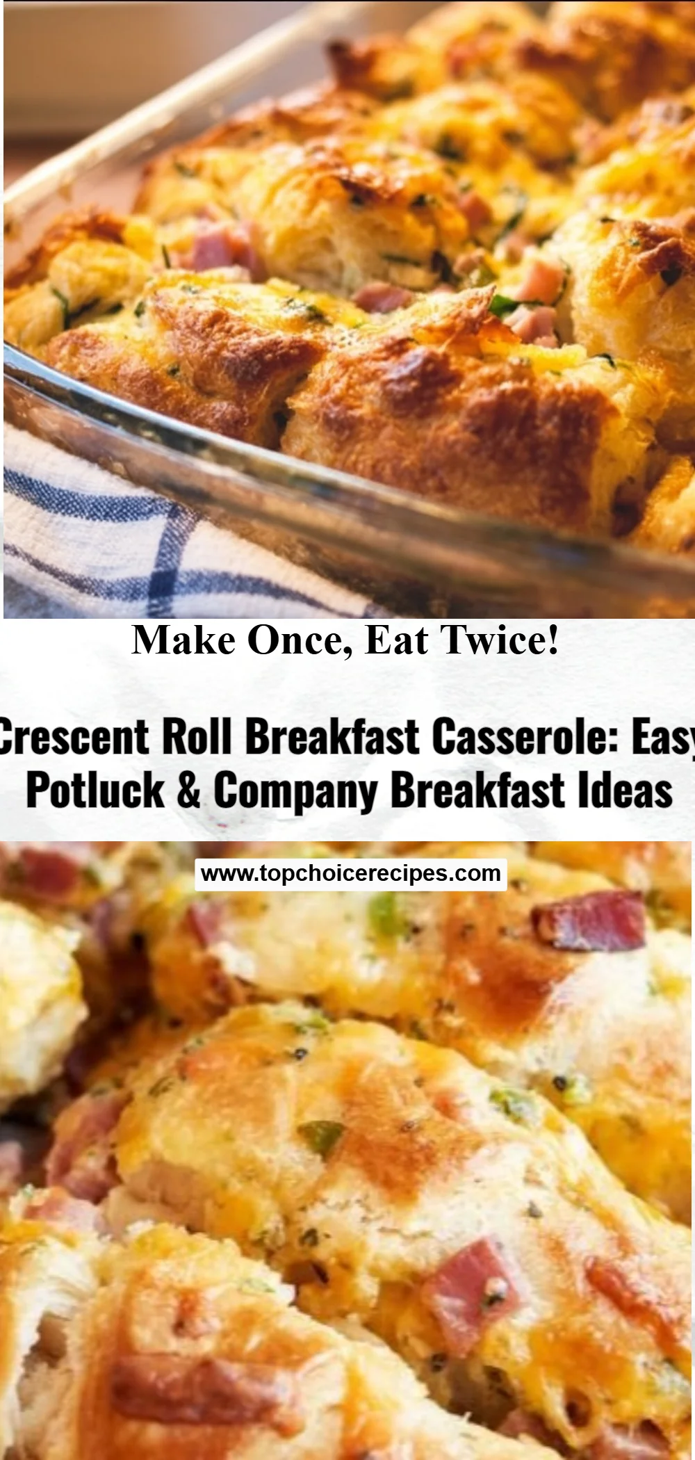 Crescent Roll Breakfast Casserole