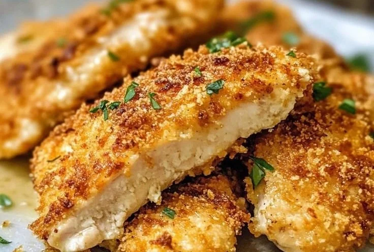 Crispy Baked Parmesan Chicken