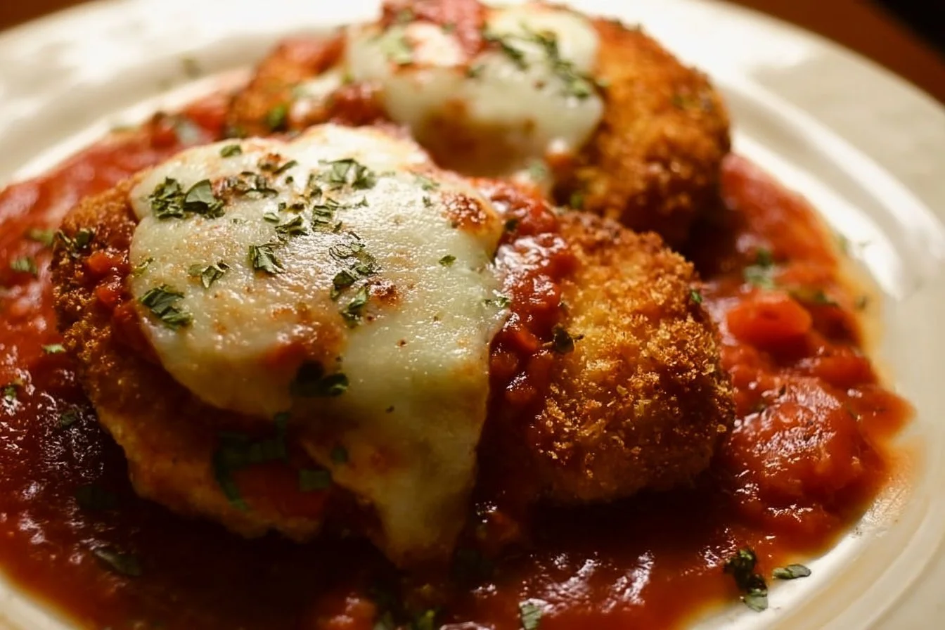 Crispy Chicken Parmesan