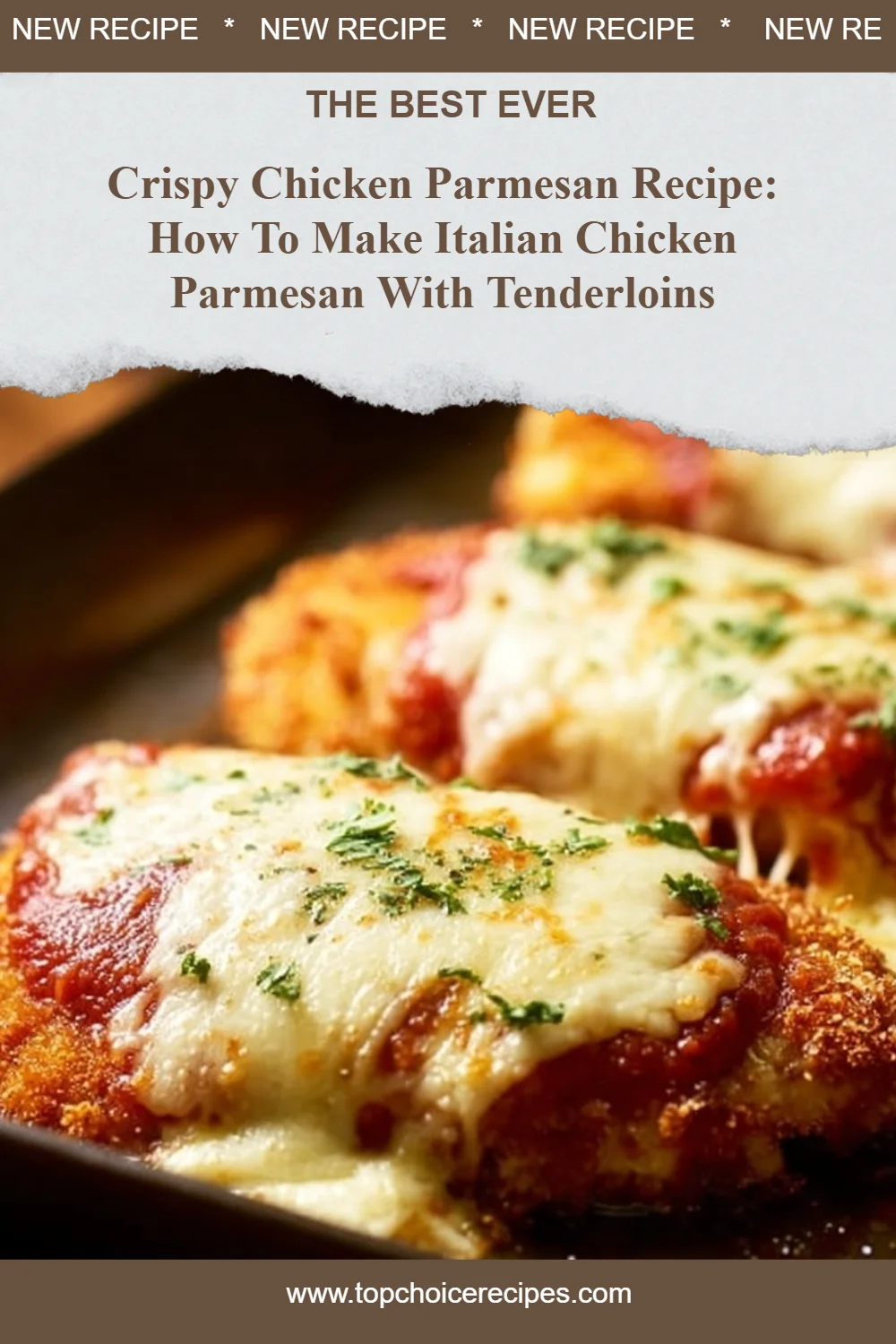 Crispy Chicken Parmesan 6 Crispy Chicken Parmesan