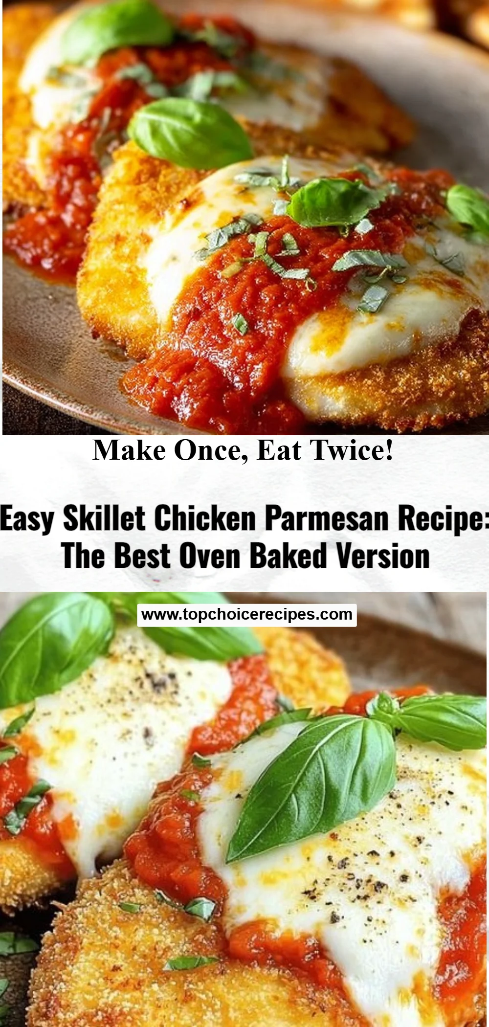 Crispy Chicken Parmesan 5 Crispy Chicken Parmesan