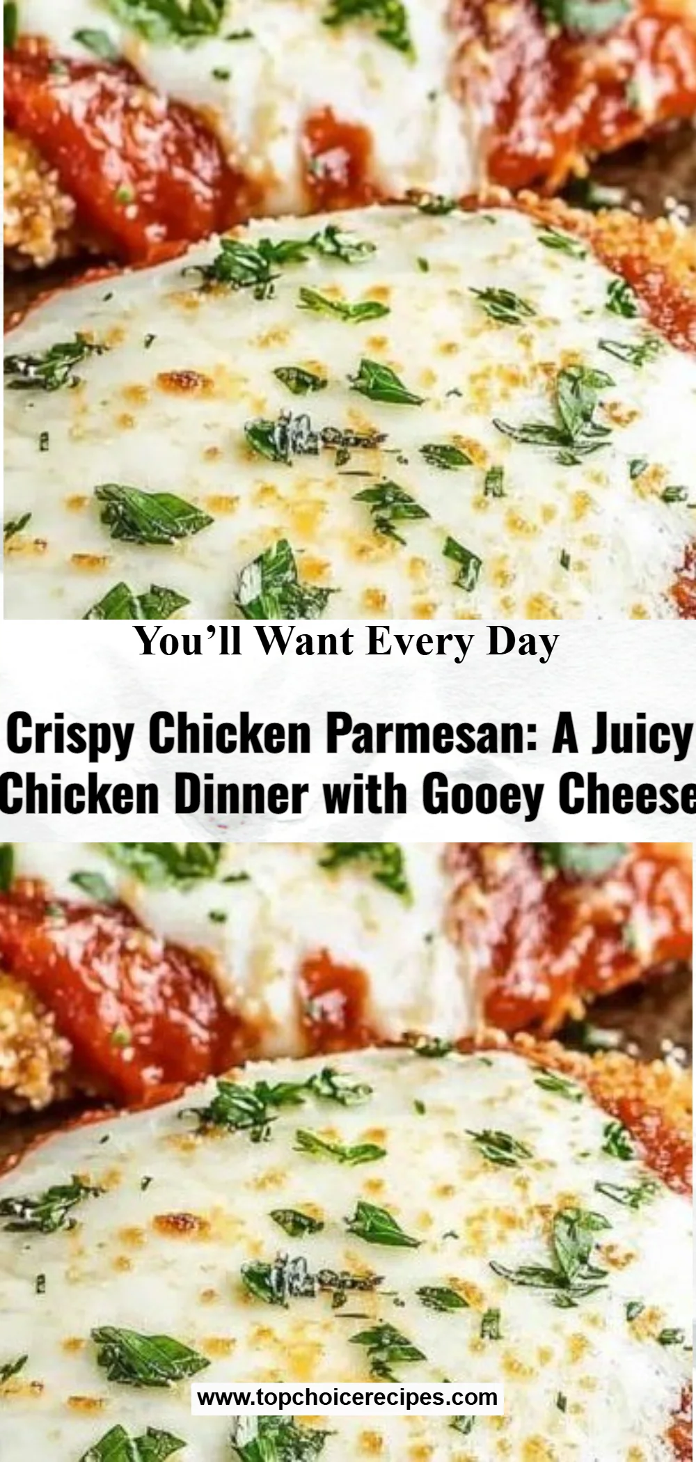 Crispy Chicken Parmesan