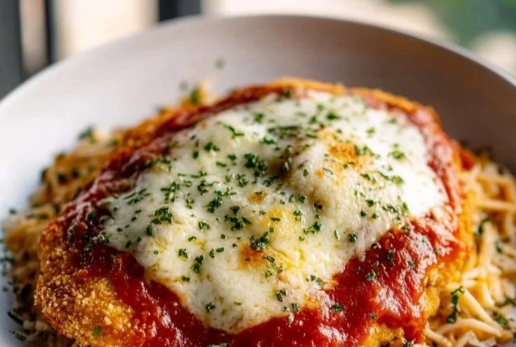 Crispy Chicken Parmesan