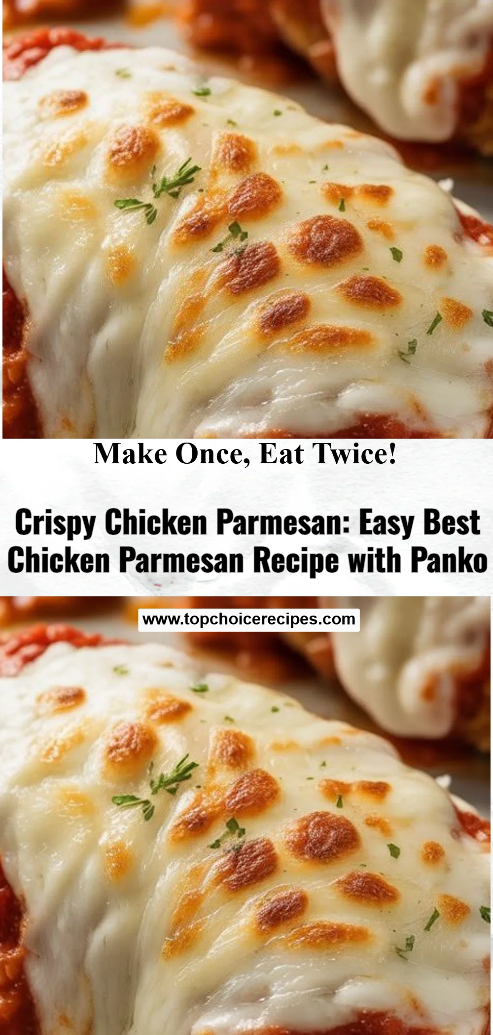 Crispy Chicken Parmesan 6 Crispy Chicken Parmesan