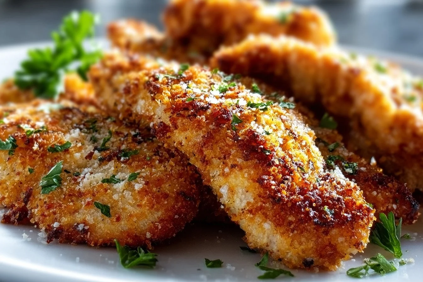 Crispy Oven-Baked Italian Parmesan Chicken 6 Crispy Oven-Baked Italian Parmesan Chicken