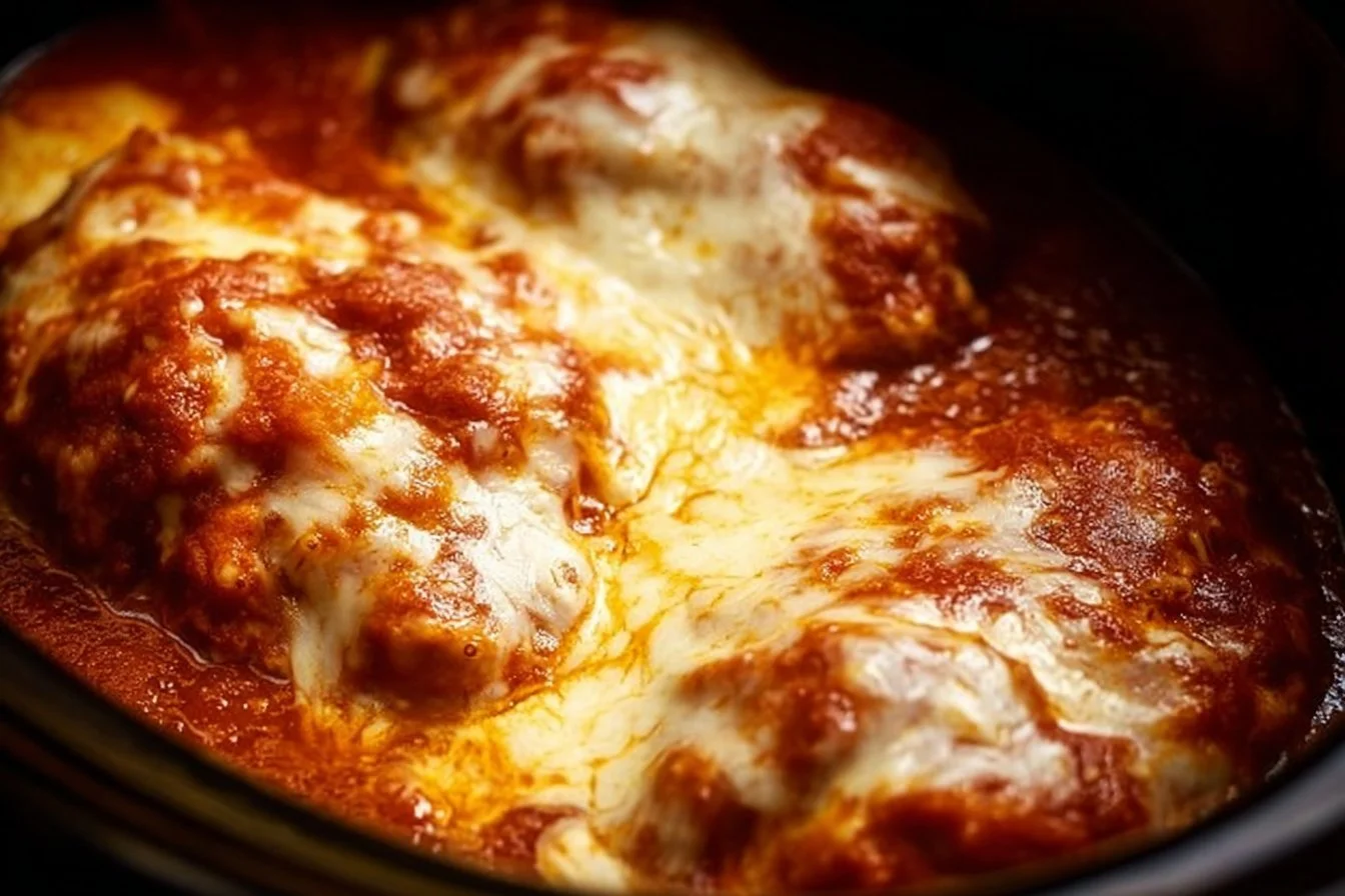 Crockpot Chicken Parmesan 6 Crockpot Chicken Parmesan