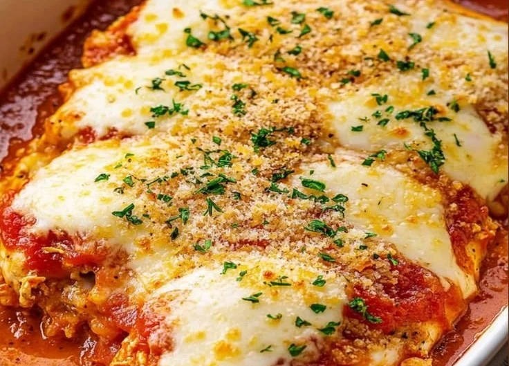Easy Baked Chicken Parmesan