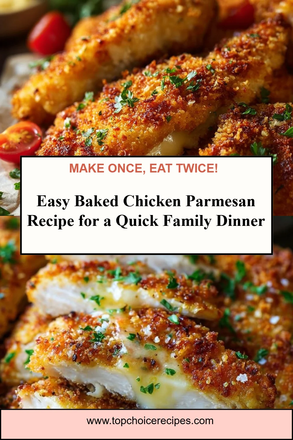 Easy Baked Chicken Parmesan Recipe 6 Easy Baked Chicken Parmesan Recipe