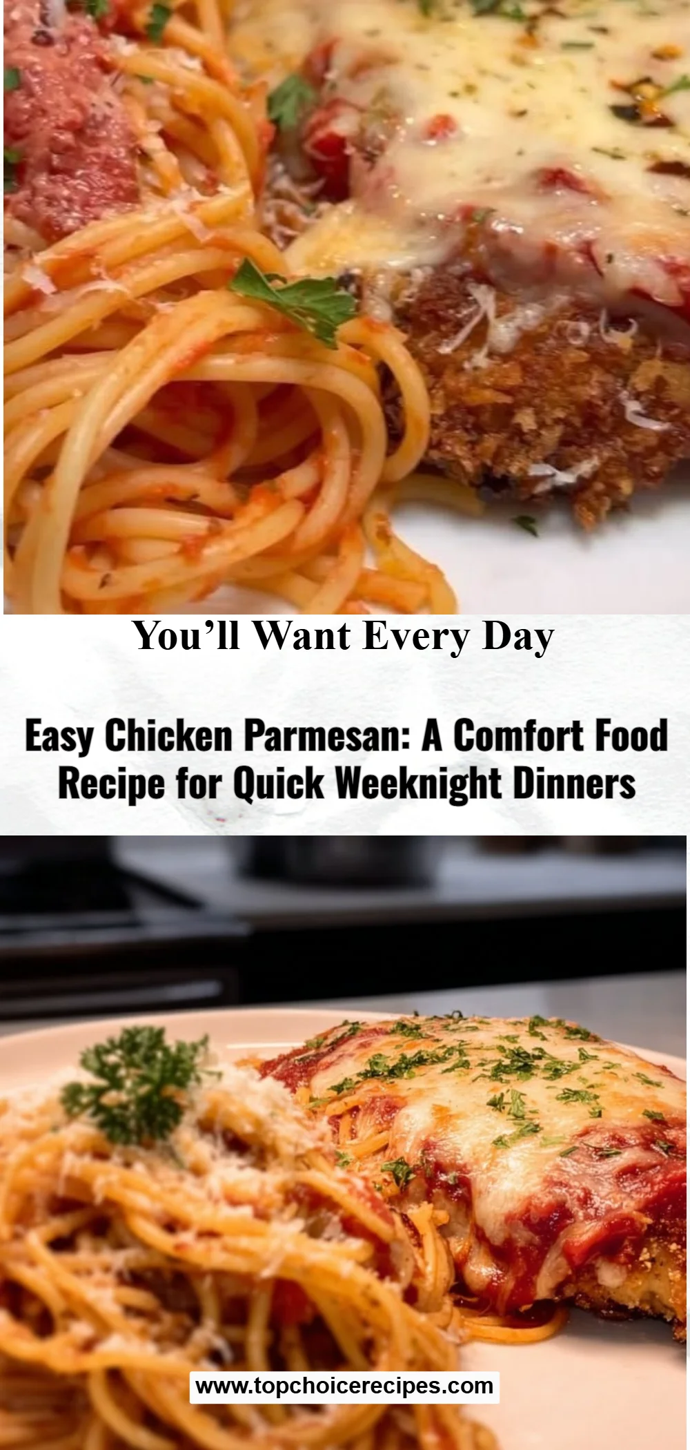 Easy Chicken Parmesan