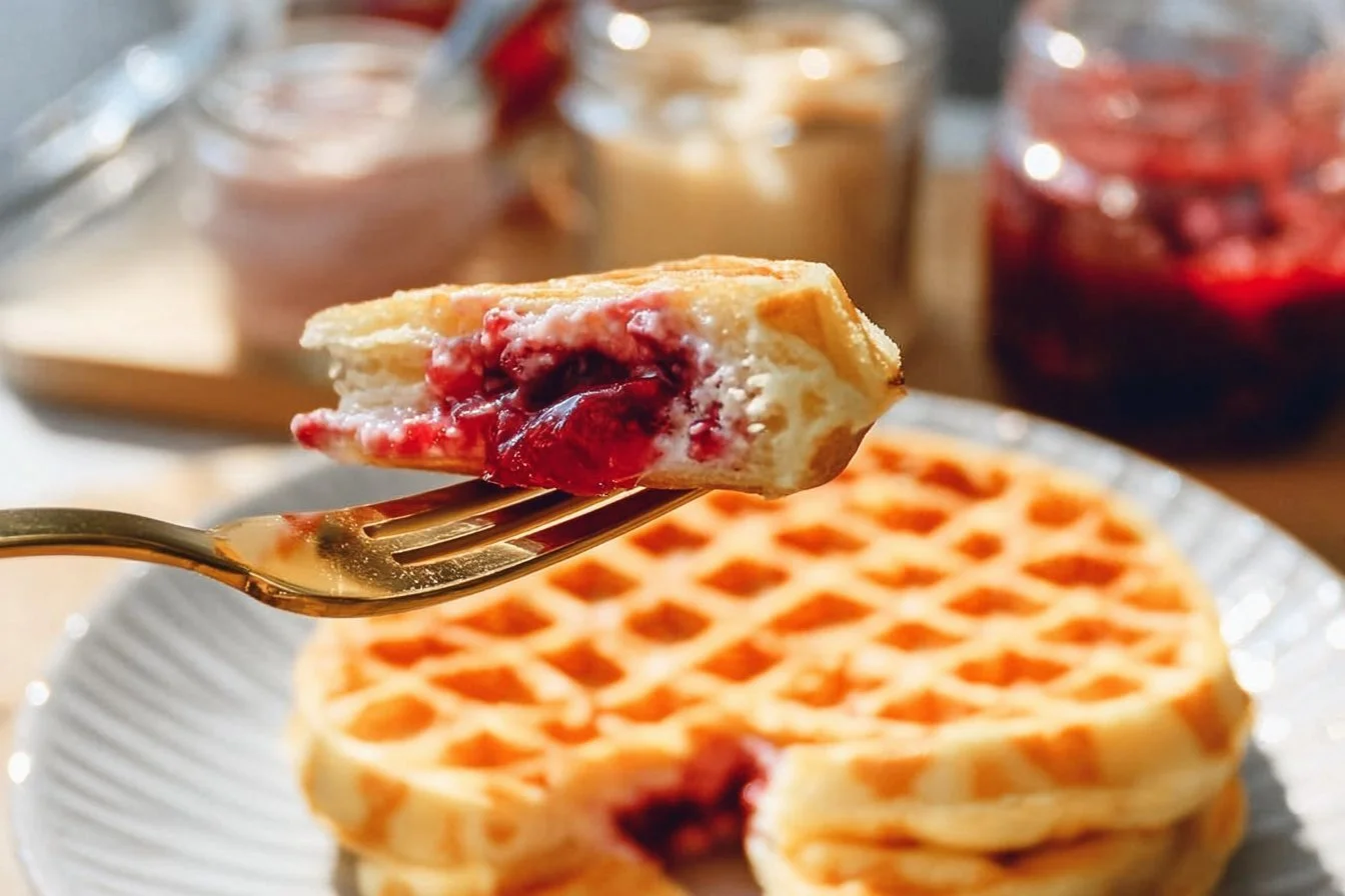 Easy Frozen Waffle Sweet Breakfast Sandwich 6 Easy Frozen Waffle Sweet Breakfast Sandwich
