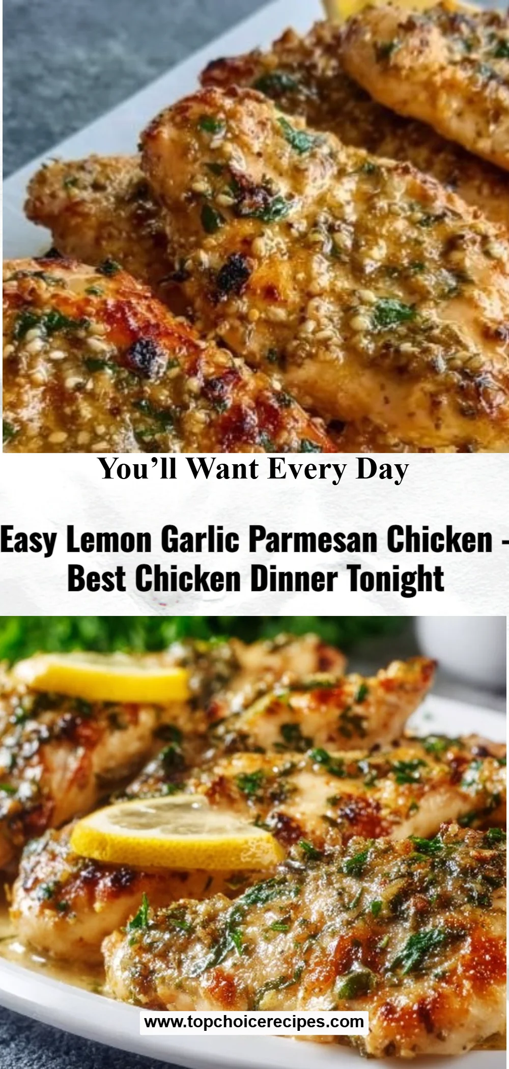 Easy Lemon Garlic Parmesan Chicken 6 Easy Lemon Garlic Parmesan Chicken