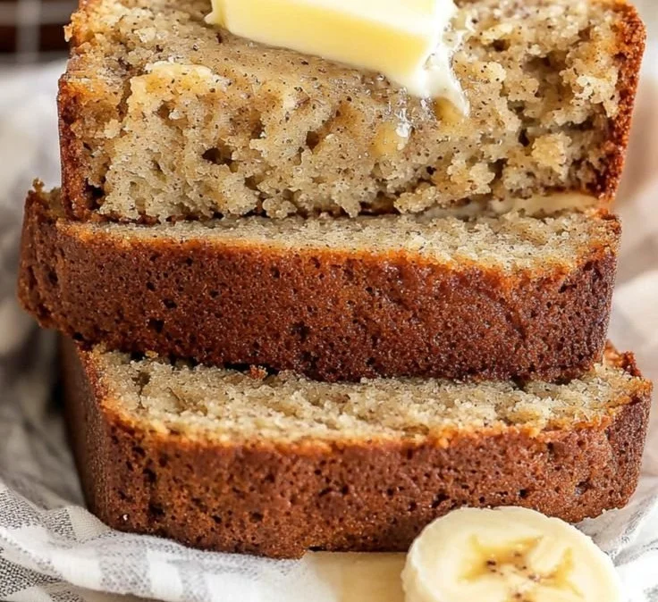 Easy Moist Banana Bread