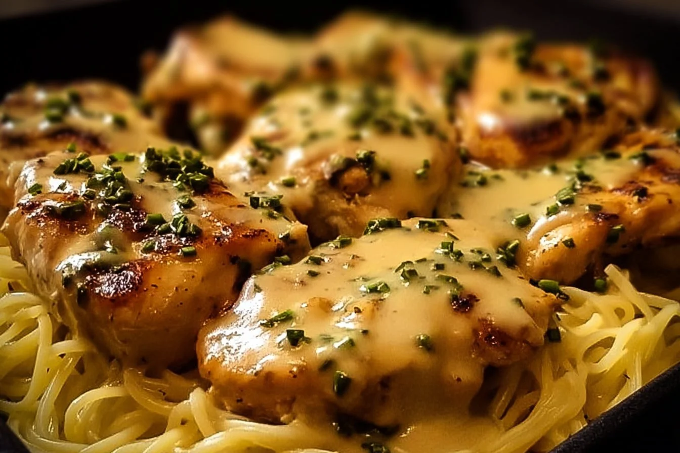 Easy One-Pan Chicken with Buttered Noodles
