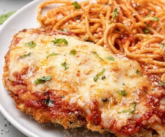 Easy Oven Baked Chicken Parmesan