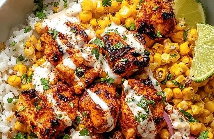 Easy Street Corn Chicken Bowl