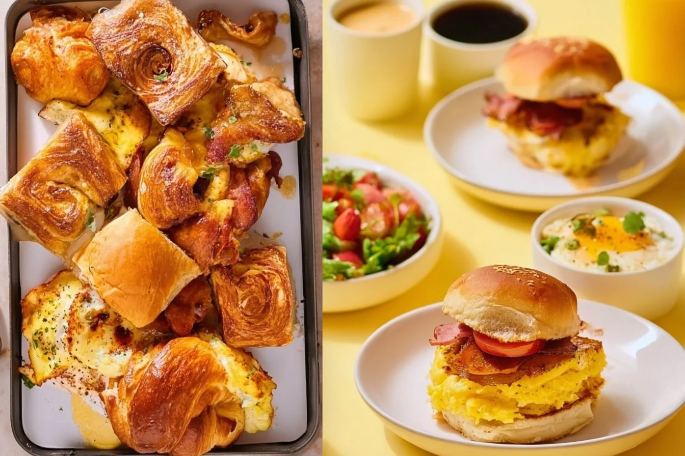 Easy Sunday Breakfast Recipes 5 Delicious easy Sunday breakfast recipes featuring pancakes and eggs