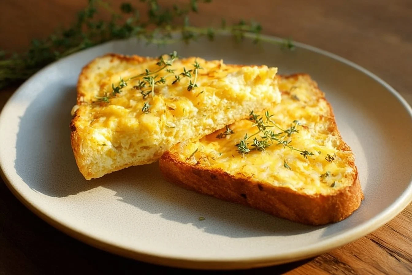 Egg and Cheese Toasts