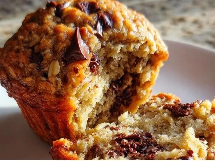 Fearless 3-Day Oatmeal Chocolate Chip Breakfast Muffins