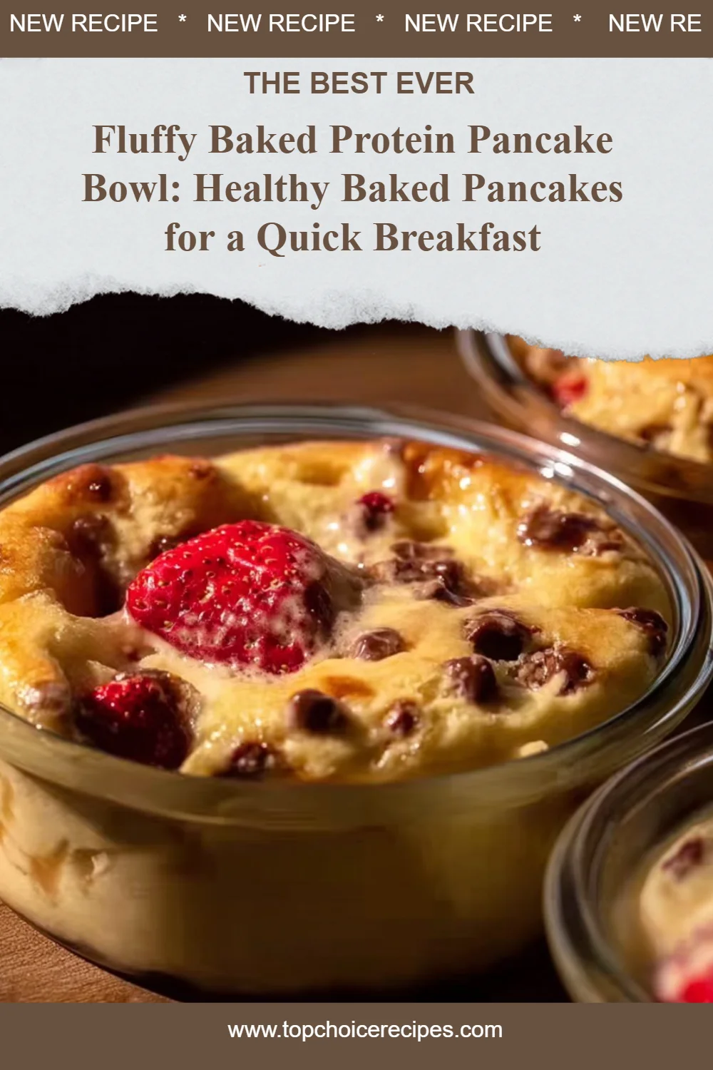 Fluffy Baked Protein Pancake Bowl 5 Fluffy Baked Protein Pancake Bowl