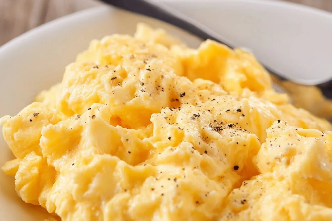 Fluffy Scrambled Eggs
