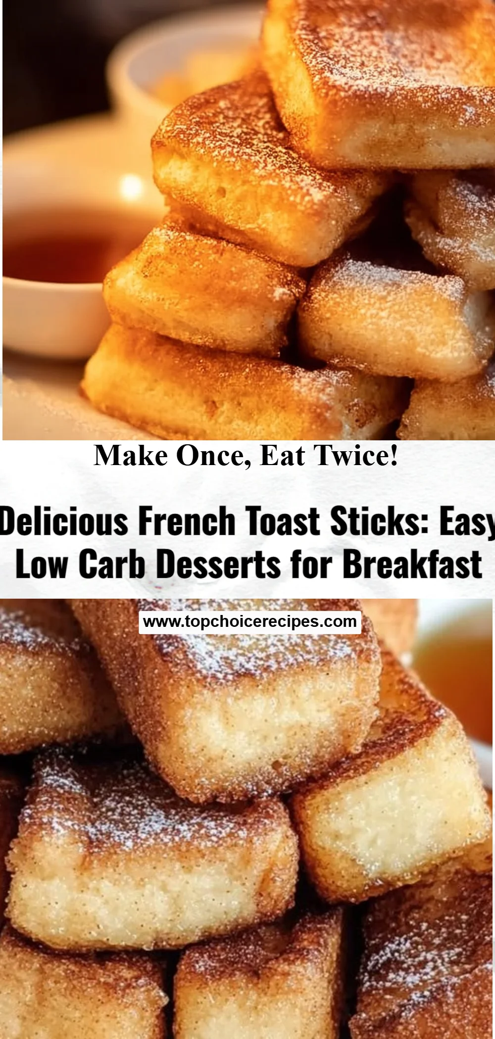 French Toast Sticks 6 French Toast Sticks