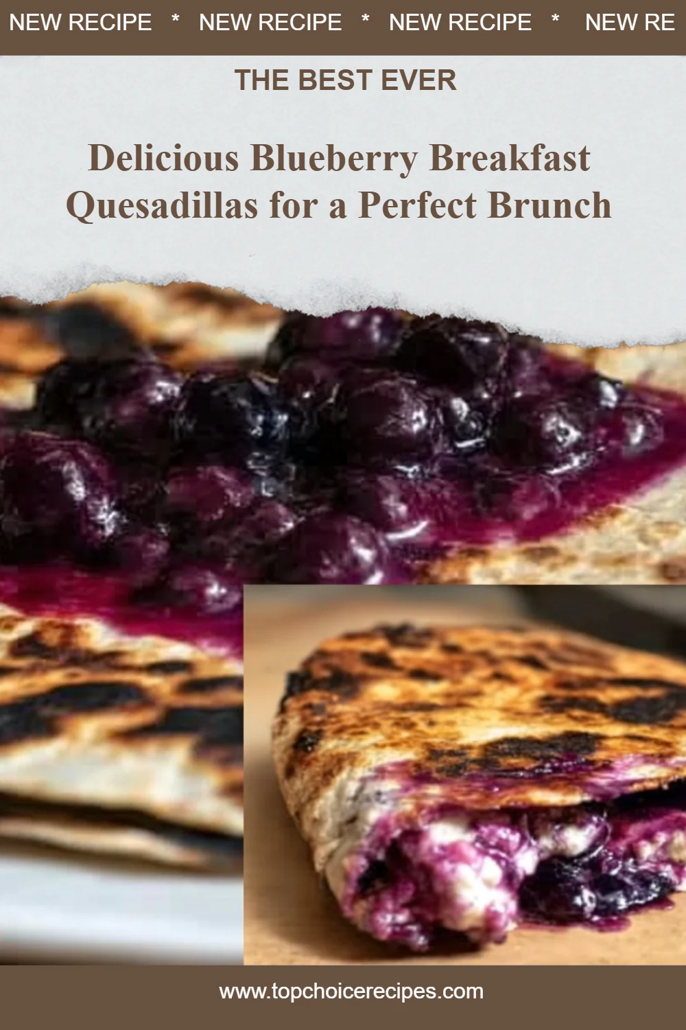 Fruit Quesadillas