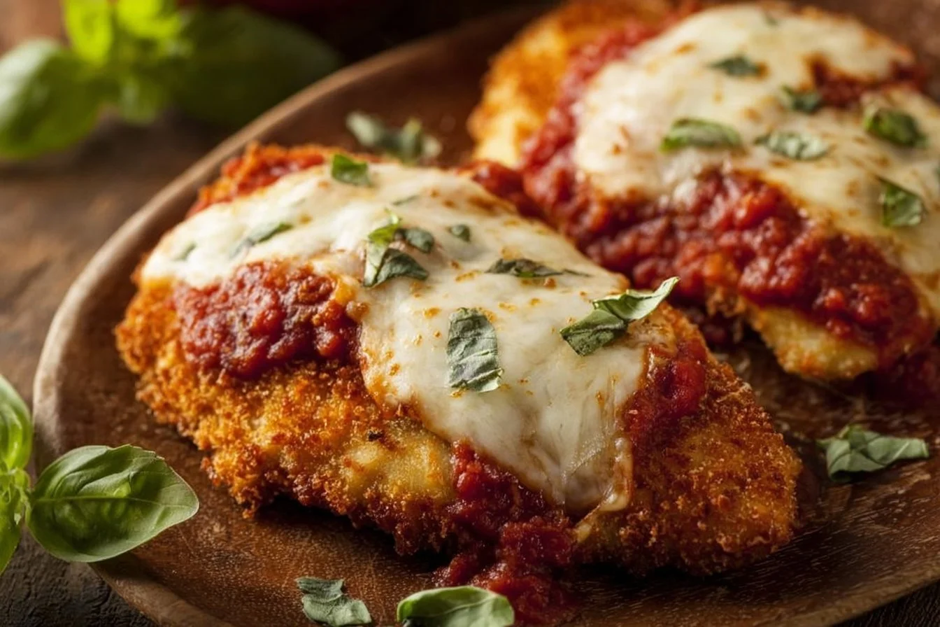 Healthy Baked Chicken Parmesan
